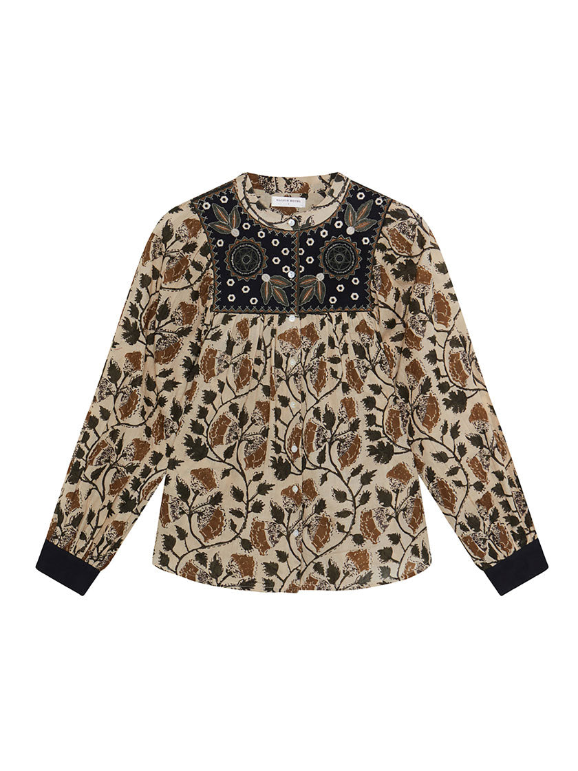 Bluse «Amelia» von MAISON HOTEL