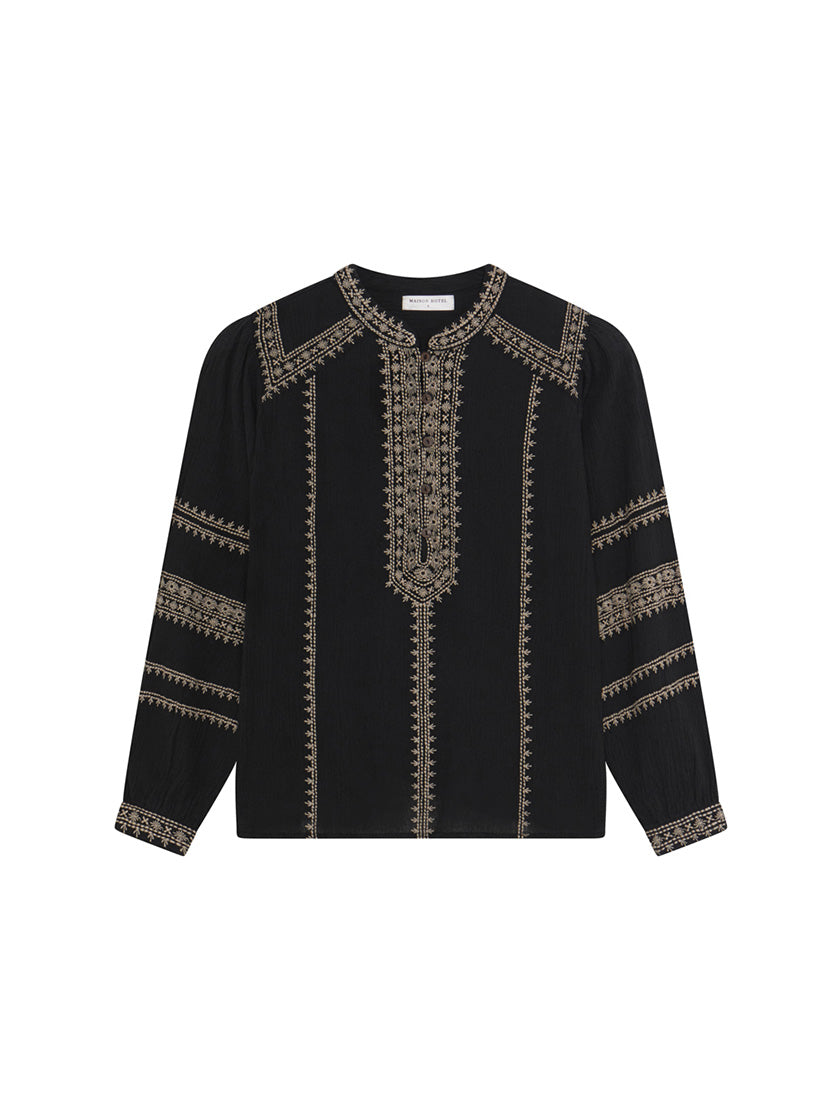 Bluse «Renato» von MAISON HOTEL