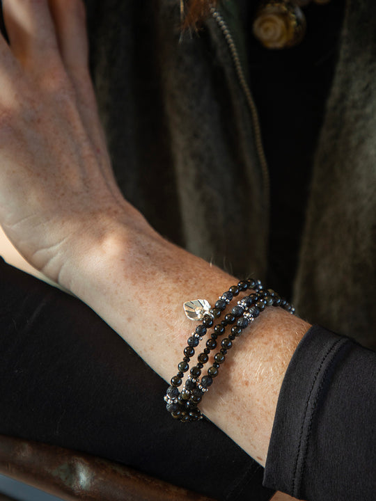 Armband «Blackflower» von CORAZON