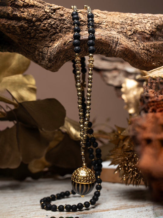 Halskette «Timeless Blackgold» von CORAZON