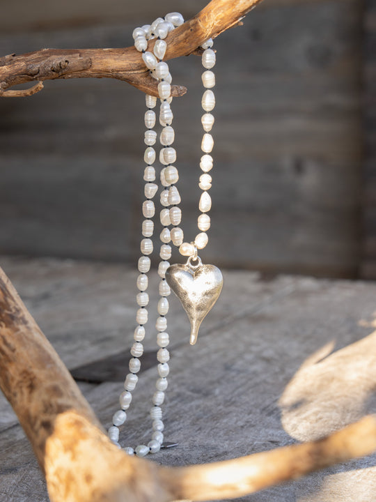 Halskette «Heavy Pearl» von CORAZON