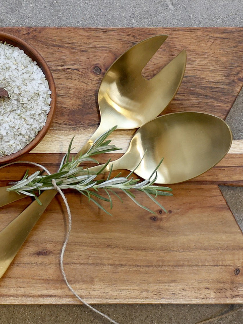 Salatbesteck «Gold» – Bijou les Boutiques