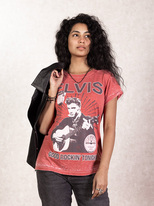 T-Shirt «Elvis» von RECYCLED KARMA