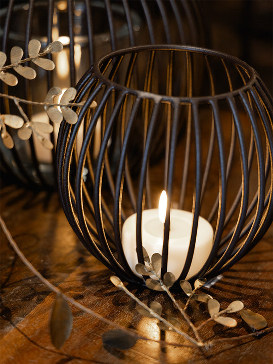Windlicht «Pino» von WOHNMANUFACTUR GRÜNBERGER