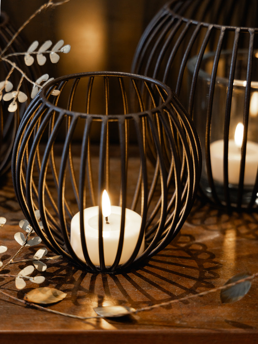 Windlicht «Pino» von WOHNMANUFACTUR GRÜNBERGER