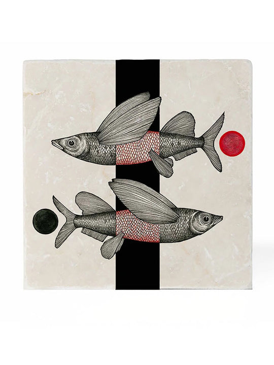 Untersetzer «Fliegende Fische»