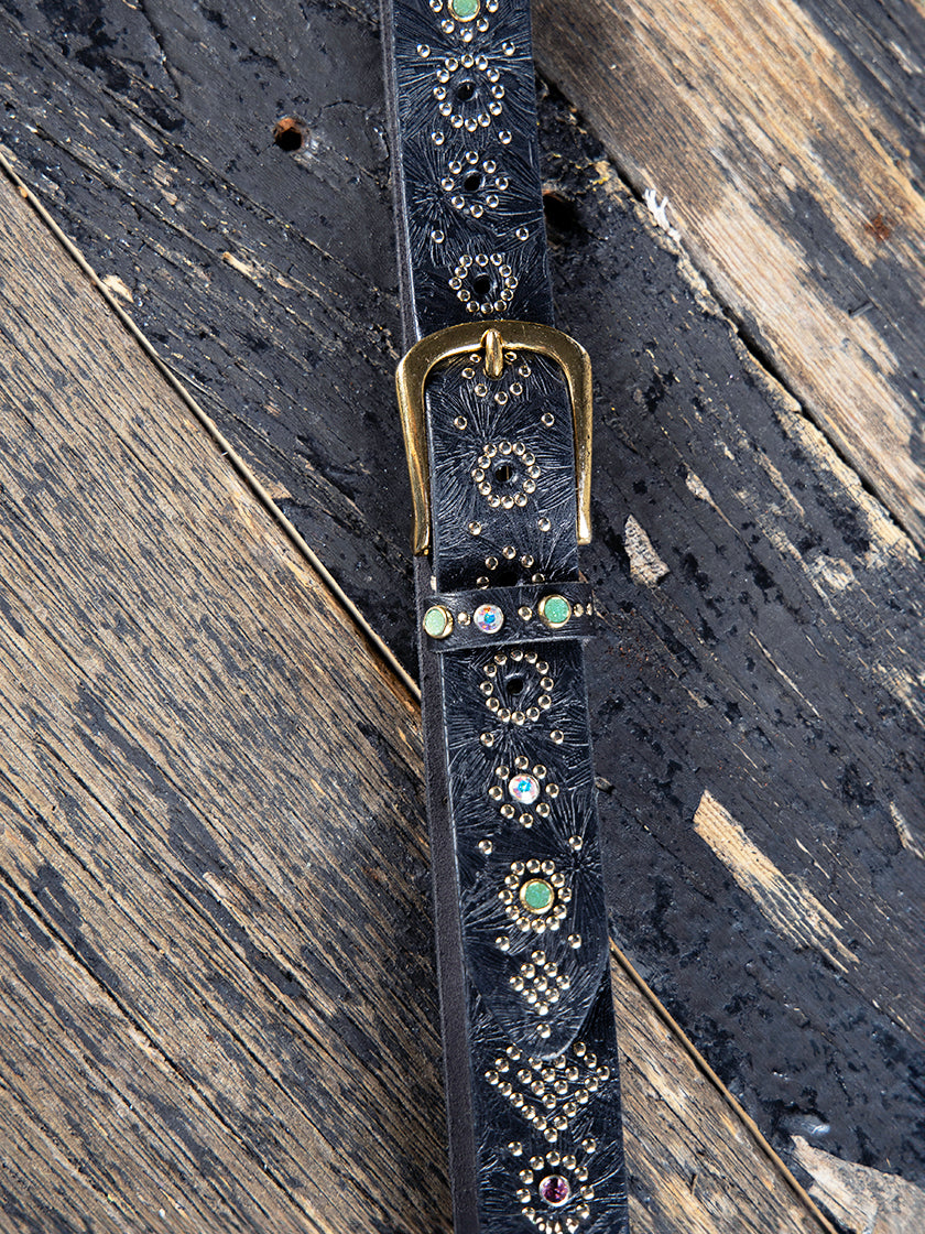 Ledergürtel «Mea Gold» von B-BELT