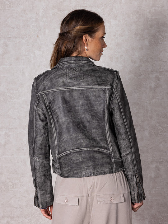 Lederjacke «Celia» von MOS MOSH