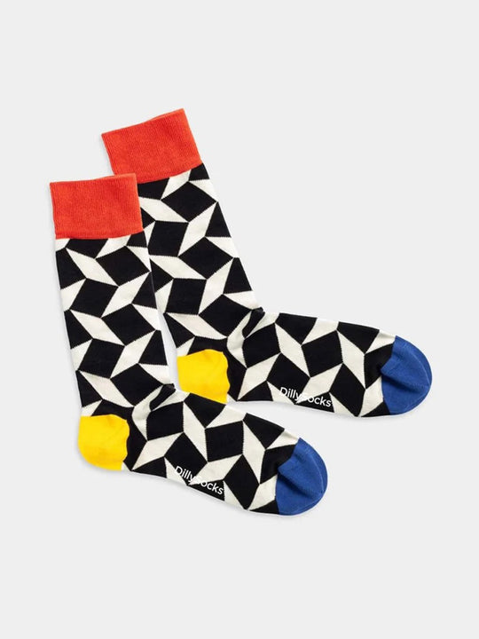 Socken «3D Vision» von DILLY SOCKS