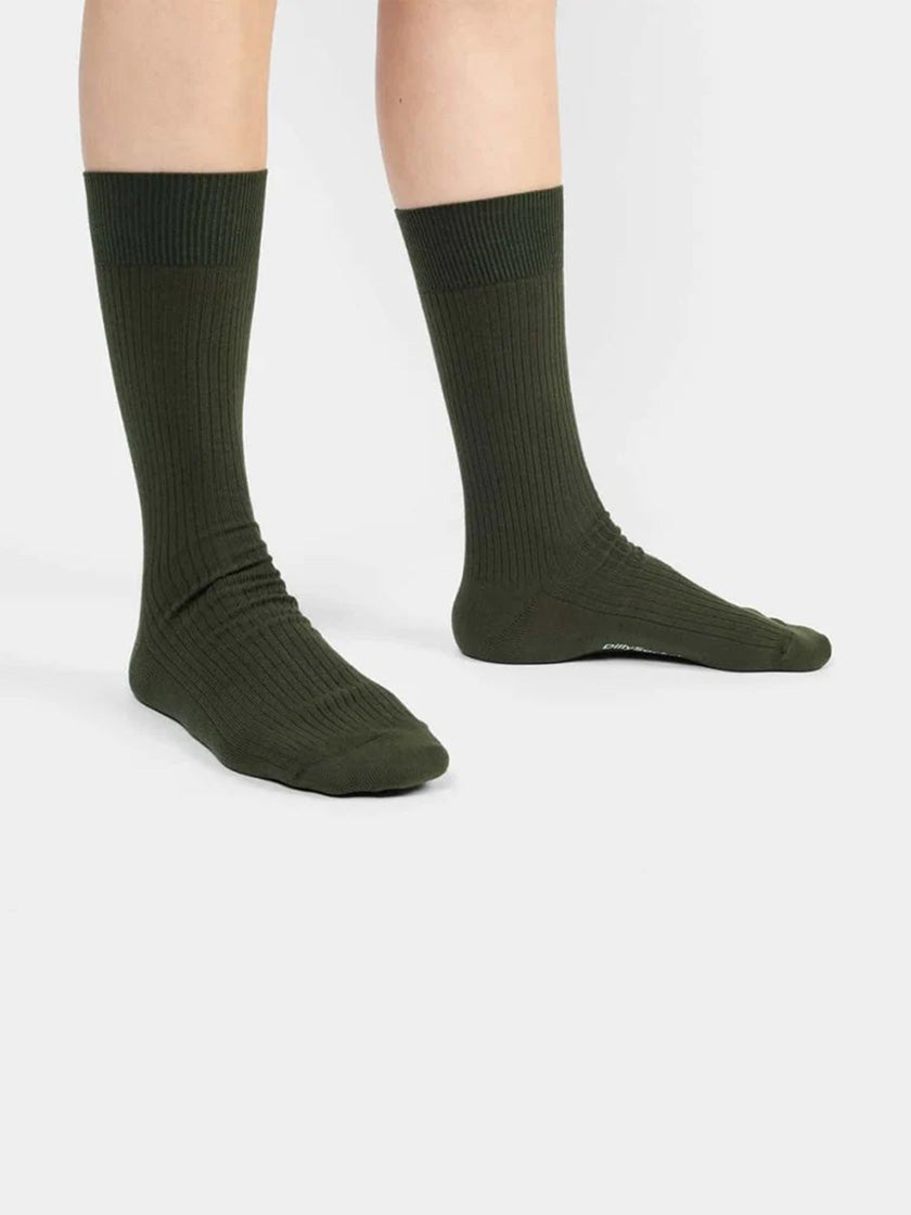 Socken «Olive Green» von DILLY SOCKS