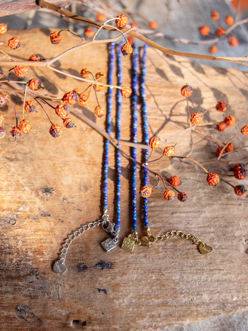 Halskette «Finello Blau gold» von CORAZON