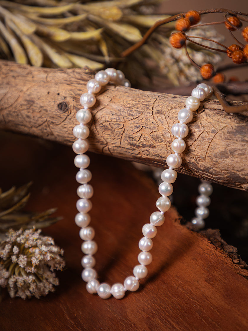 Halskette «Classicpearl silber» von CORAZON