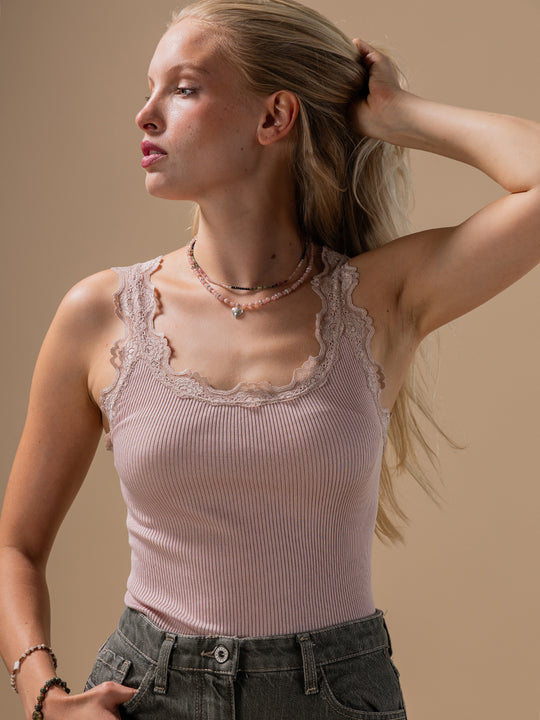 Seidentop «Babette» von ROSEMUNDE