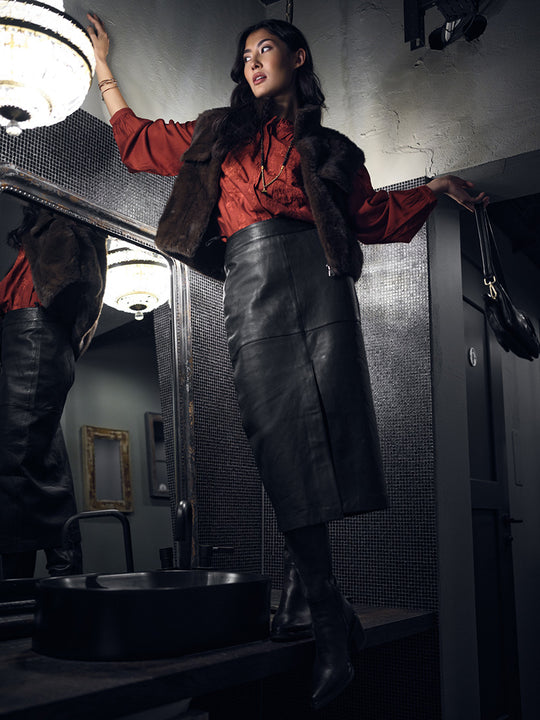 Lederrock «Linnea» von FREAKY NATION