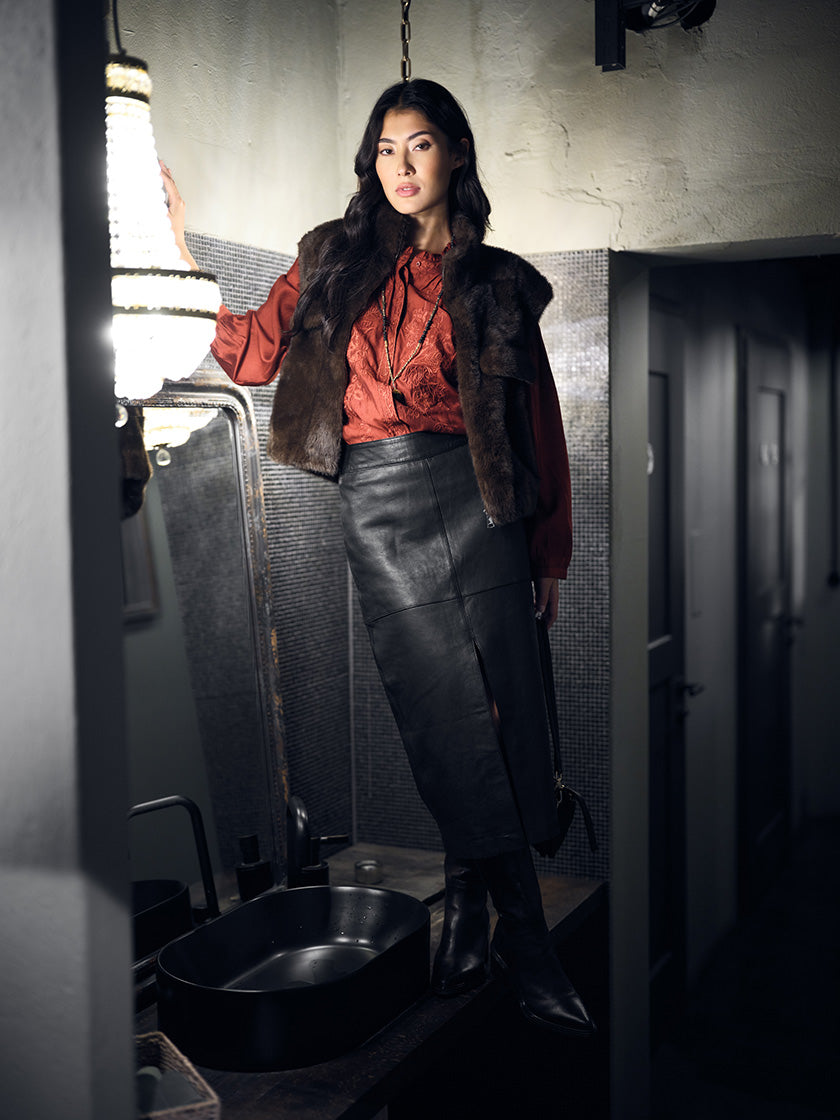 Lederrock «Linnea» von FREAKY NATION