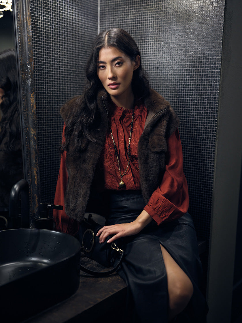 Lederrock «Linnea» von FREAKY NATION