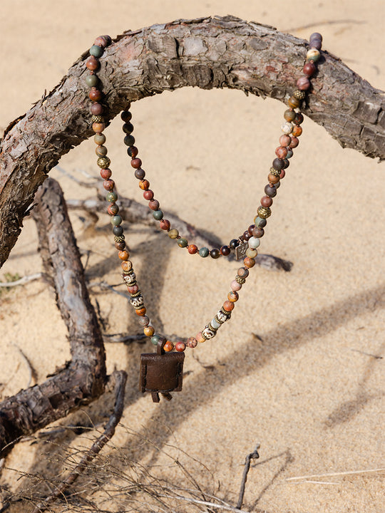Halskette «Deep multicolor» von CORAZON