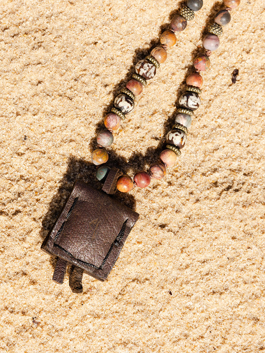 Halskette «Deep multicolor» von CORAZON