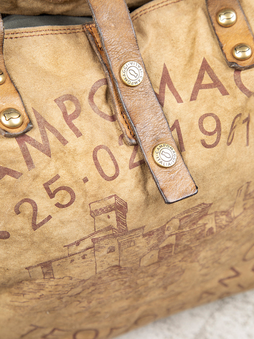 Canvasshopping Bag «Teodor» von CAMPOMAGGI