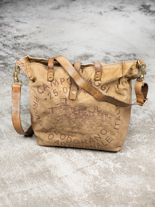 Canvasshopping Bag «Teodor» von CAMPOMAGGI