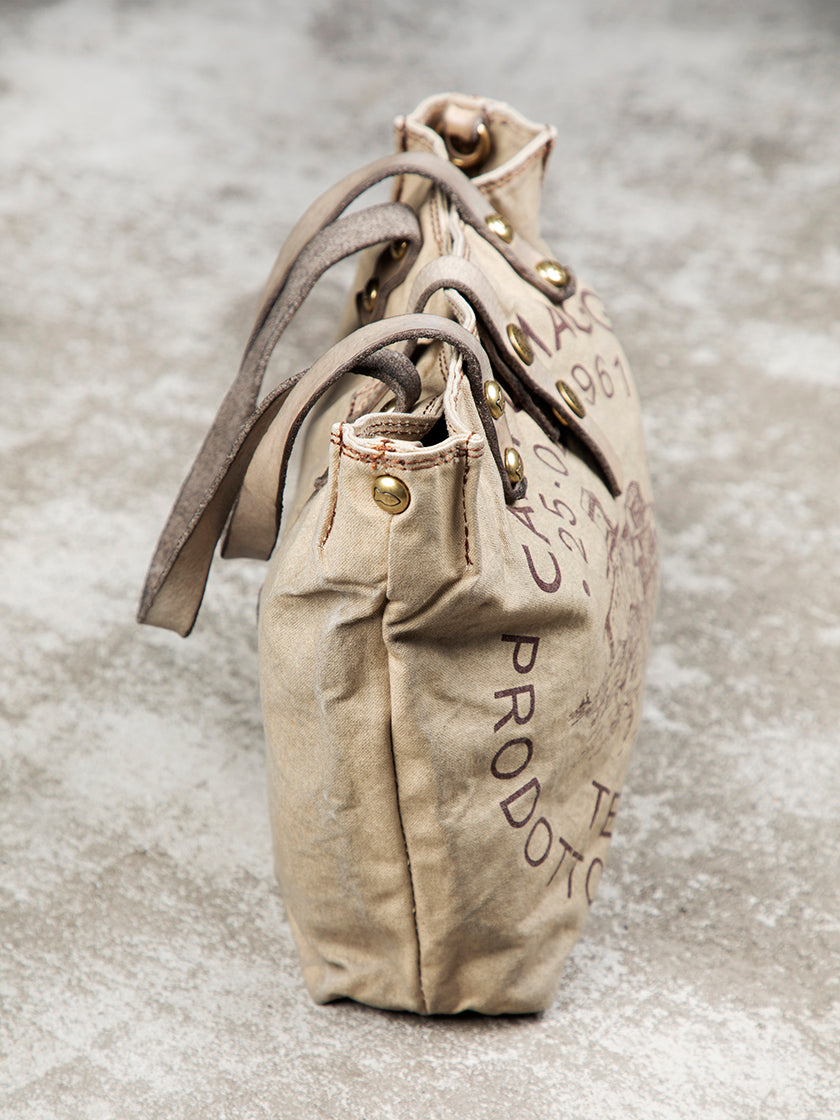 Canvas Shopping Bag  «Teodorano» von CAMPOMAGGI