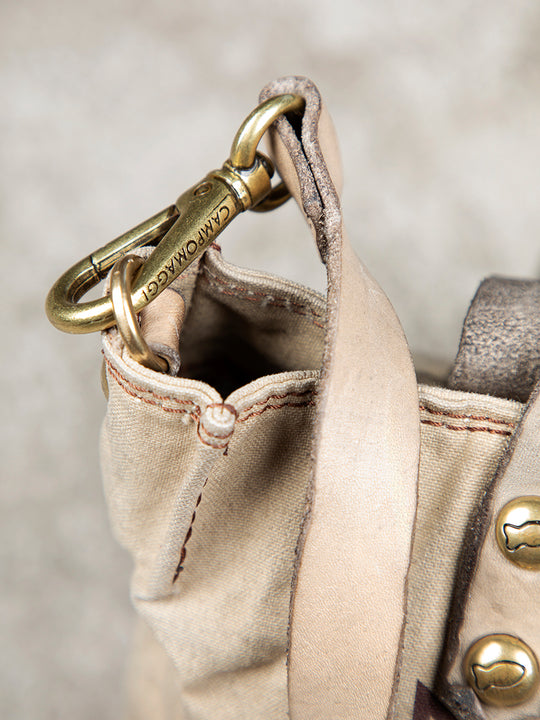 Canvas Shopping Bag  «Teodorano» von CAMPOMAGGI