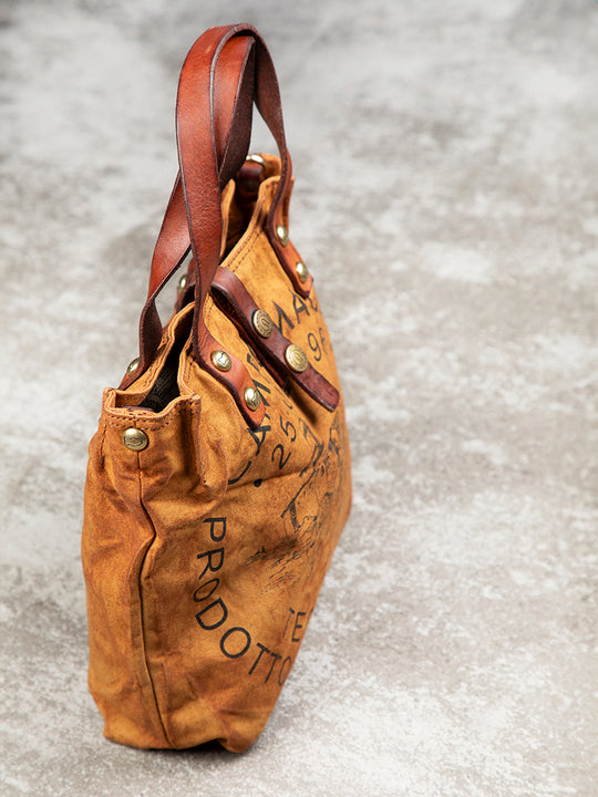 Canvas Shopping Bag  «Teodorano» von CAMPOMAGGI