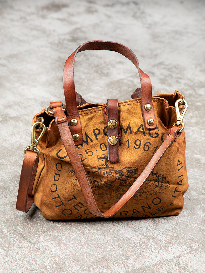 Canvas Shopping Bag  «Teodorano» von CAMPOMAGGI
