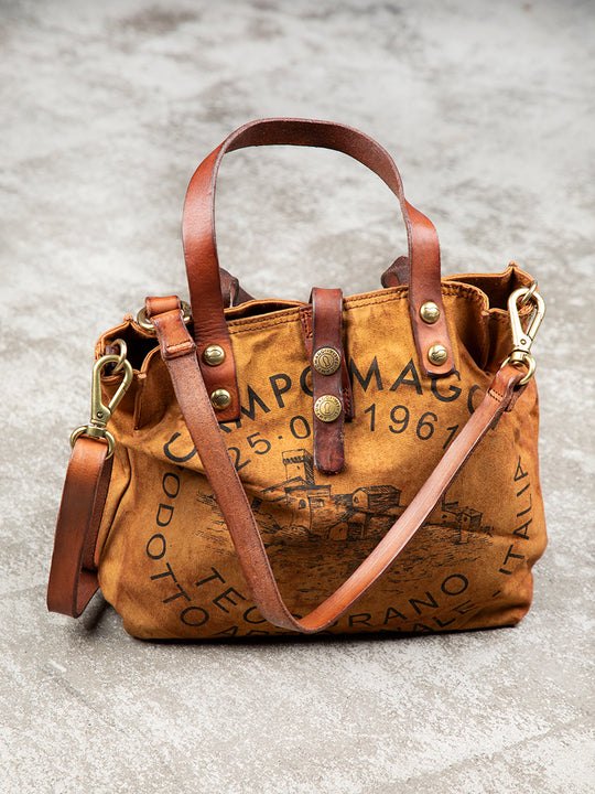 Canvas Shopping Bag  «Teodorano» von CAMPOMAGGI
