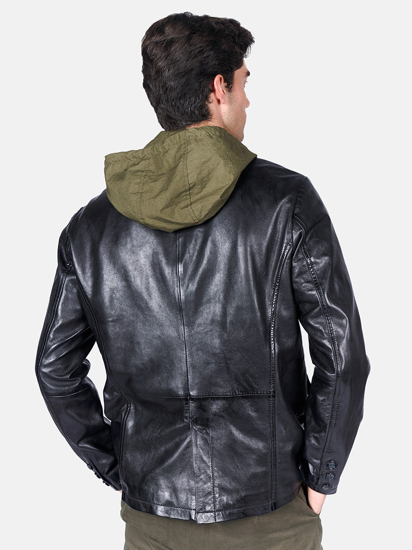 Lederjacke «Blackjack» von FREAKY NATION