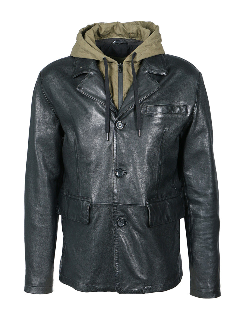 Lederjacke «Blackjack» von FREAKY NATION
