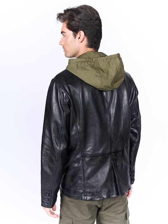 Lederjacke «Blackjack» von FREAKY NATION