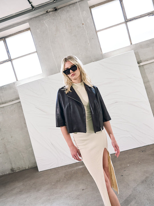 Lederjacke «Lost» von FREAKY NATION