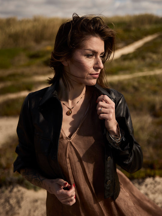 Lederjacke «Effi» von FREAKY NATION