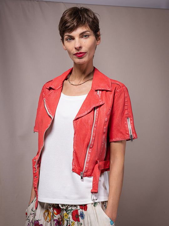 Lederjacke «Reef» von FREAKY NATION