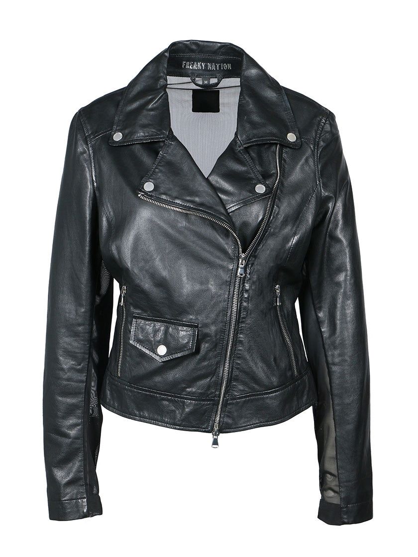 Lederjacke «Stern» von FREAKY NATION