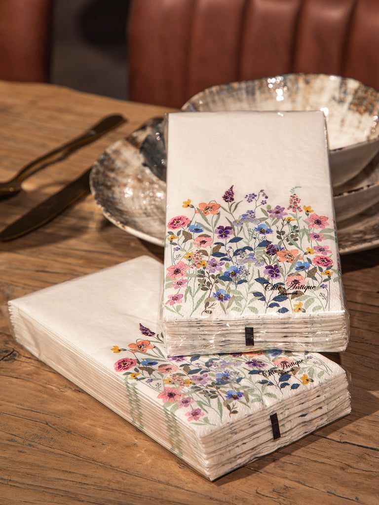 Servietten «Blumen» – Bijou les Boutiques