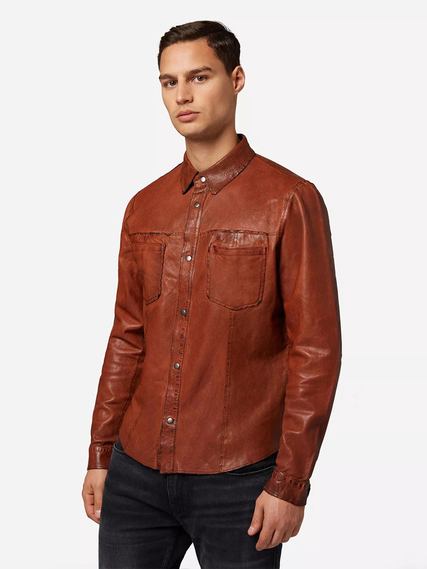 Lederhemd «Reversible» von RICANO