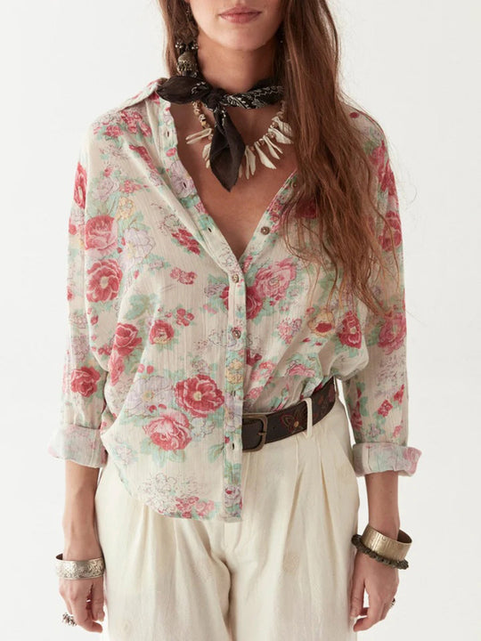 Bluse «Giorgia» von MAISON HOTEL