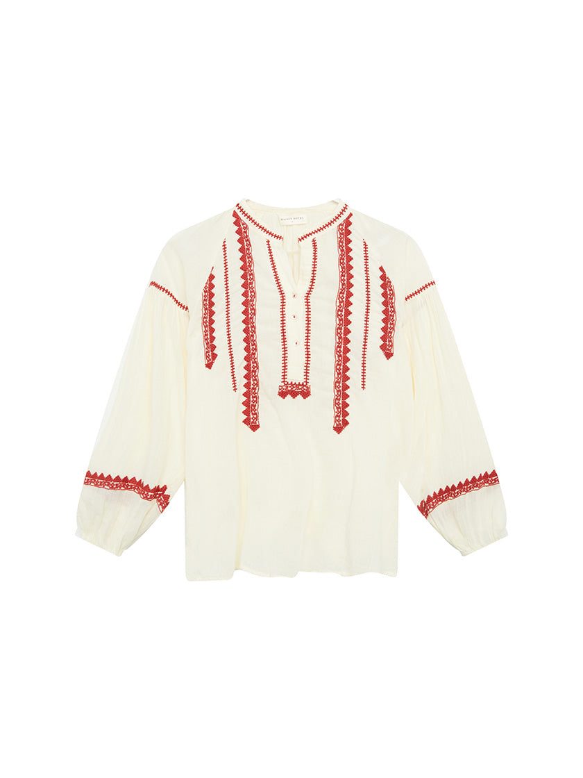 Bluse «Irina» von MAISON HOTEL