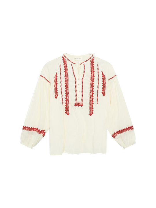 Bluse «Irina» von MAISON HOTEL