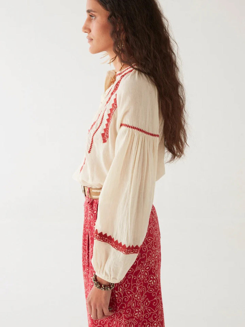 Bluse «Irina» von MAISON HOTEL
