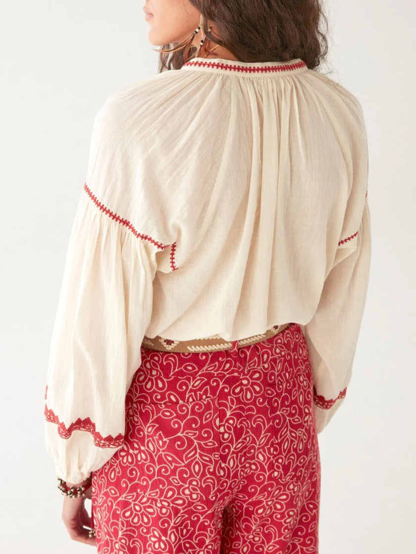 Bluse «Irina» von MAISON HOTEL