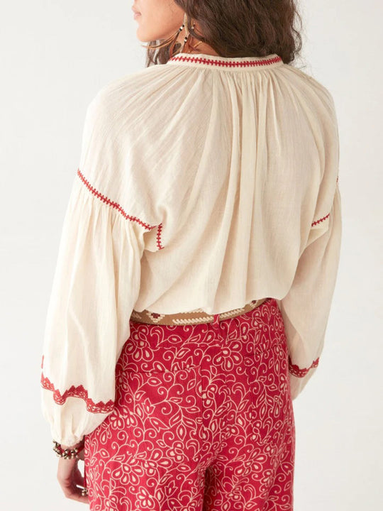 Bluse «Irina» von MAISON HOTEL