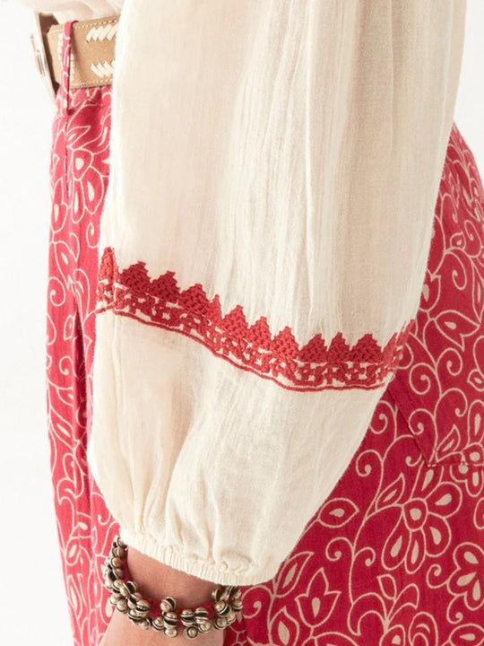 Bluse «Irina» von MAISON HOTEL