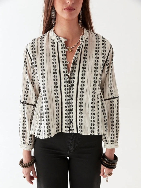 Bluse «Consuelito» von MAISON HOTEL