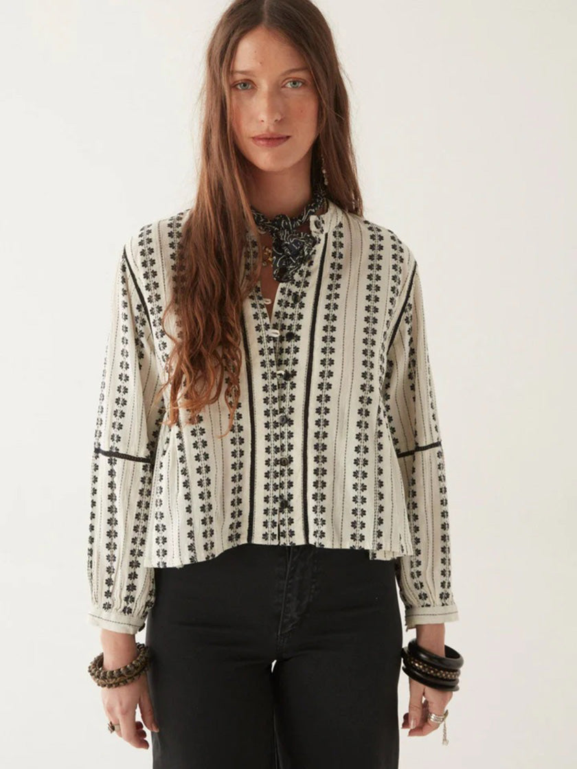 Bluse «Consuelito» von MAISON HOTEL