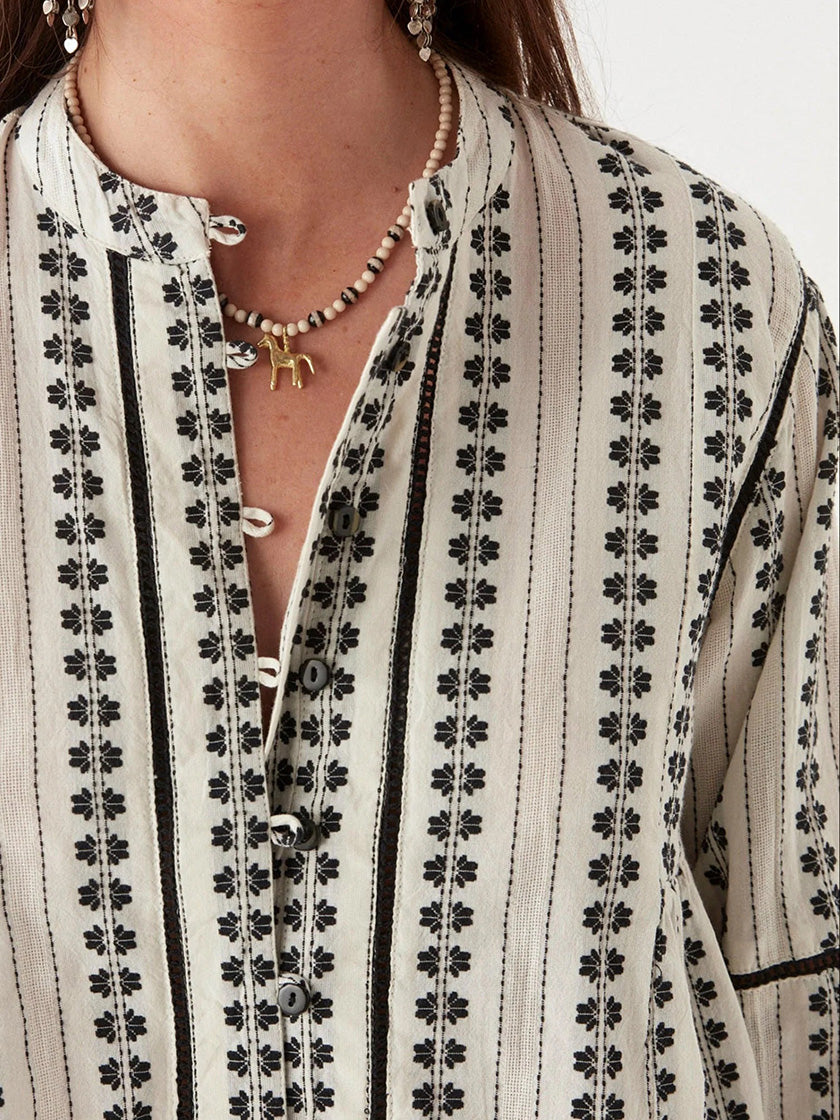 Bluse «Consuelito» von MAISON HOTEL