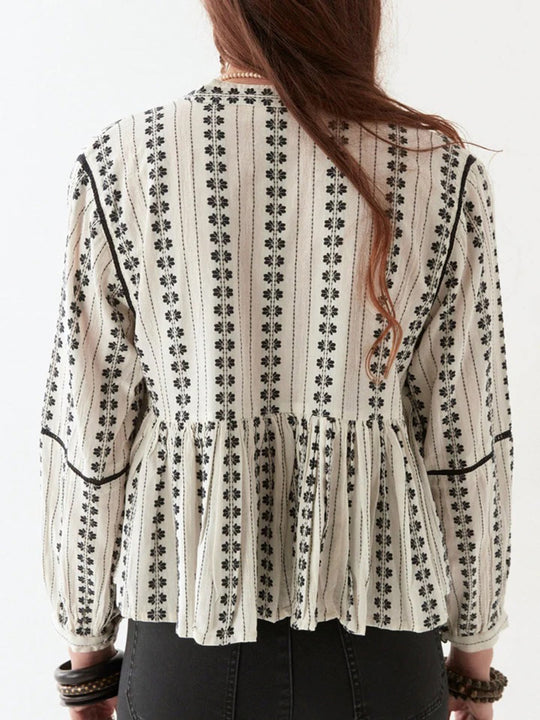Bluse «Consuelito» von MAISON HOTEL