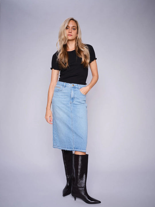 Rock «Ella Denim» von MOS MOSH